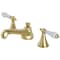 Kingston Brass KS4472PL 8" Widespread Bathroom Faucet, Polished Brass KS4472PL - alternate 1